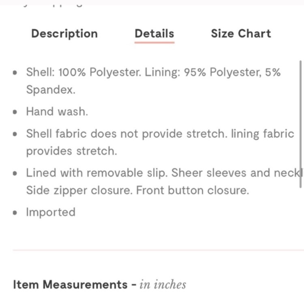 Nwot Lace Collared Dress - image 5